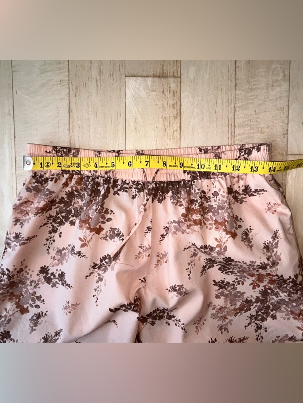 Haven Well Within Organic Cotton Poplin Pajamas Painted Rose Print Size Small - Picture 11 of 16